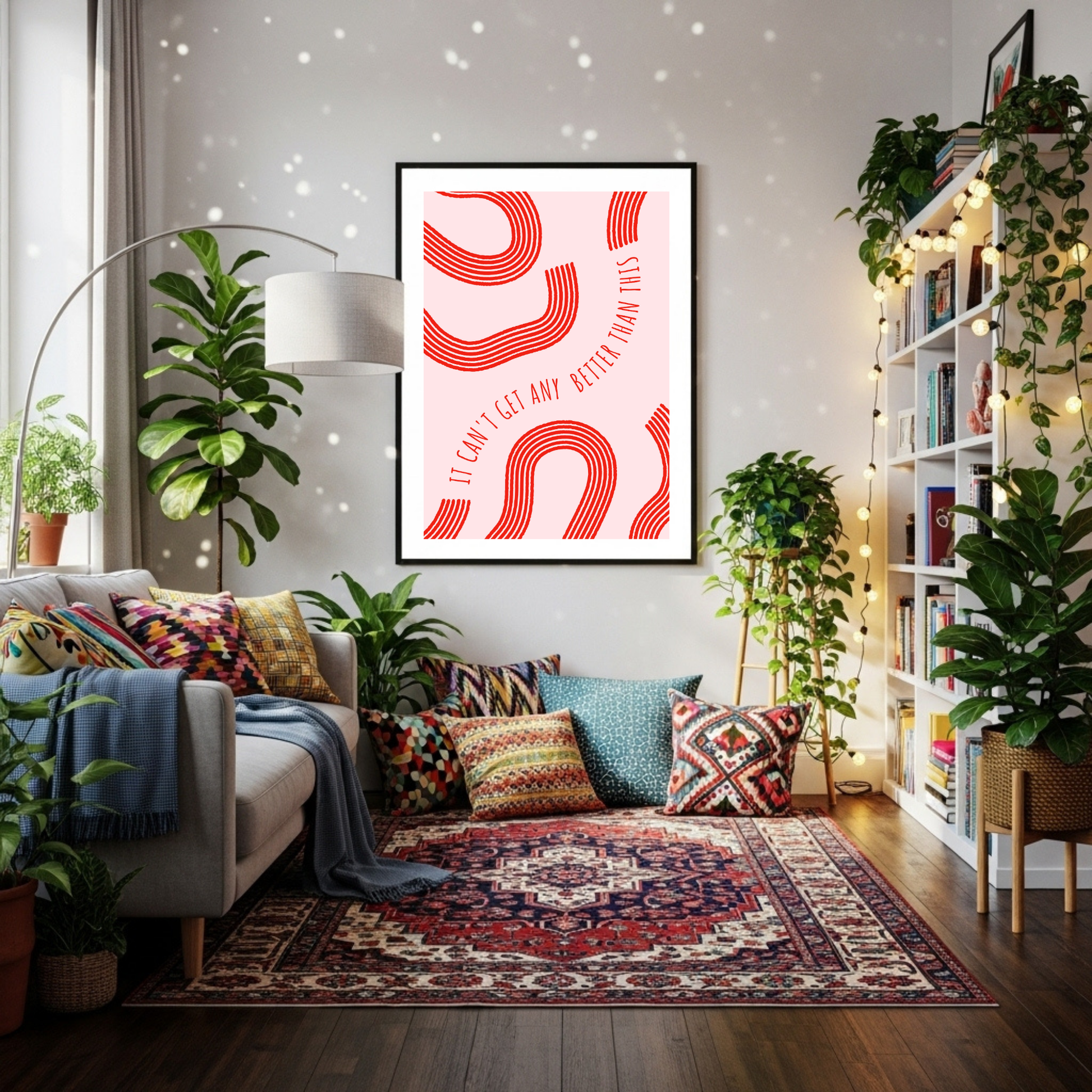 It Can't Get Any Better Than This - Minimalist Abstract Typography Poster